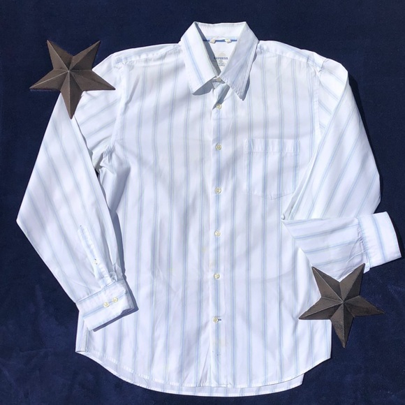 💼 Express Spring Striped Shirt - Picture 2 of 8